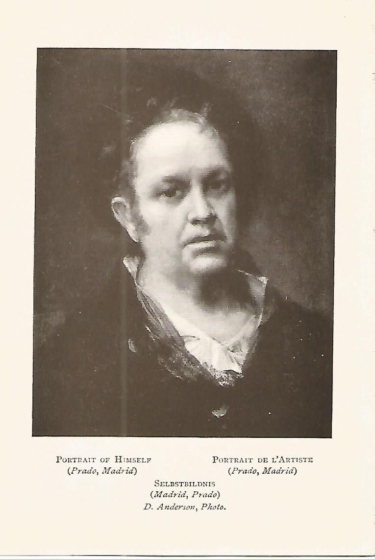 Lamina 676: GOYA. Autorretrato