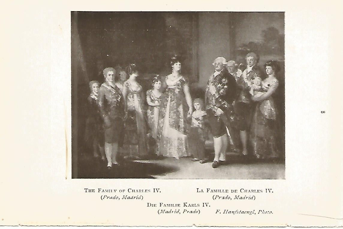 Lamina 678: GOYA. La familia de Carlos IV