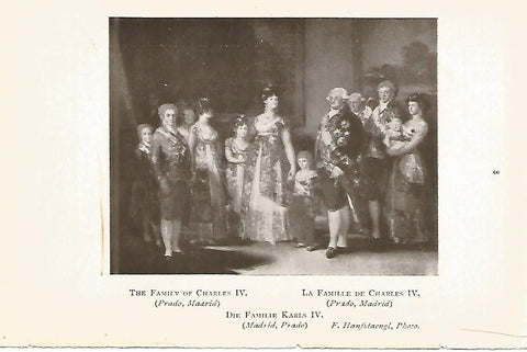 Lamina 678: GOYA. La familia de Carlos IV