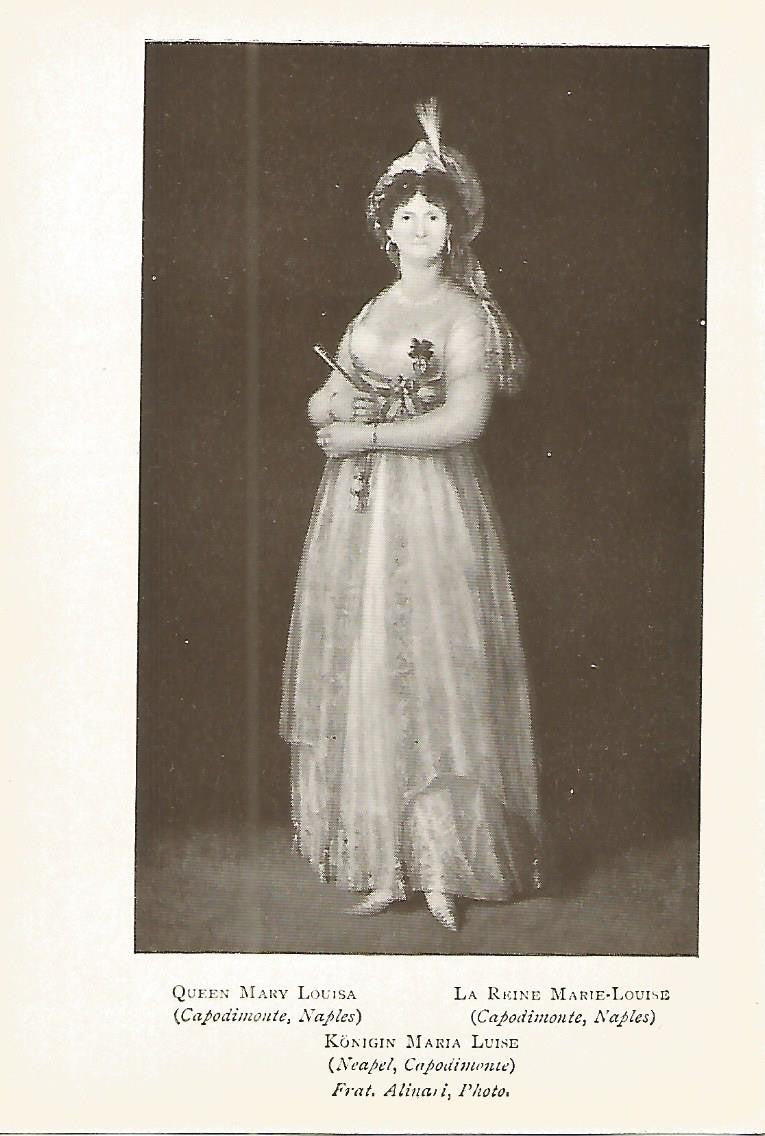 Lamina 680: GOYA. La reina Maria Luisa