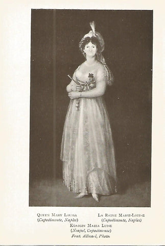 Lamina 680: GOYA. La reina Maria Luisa