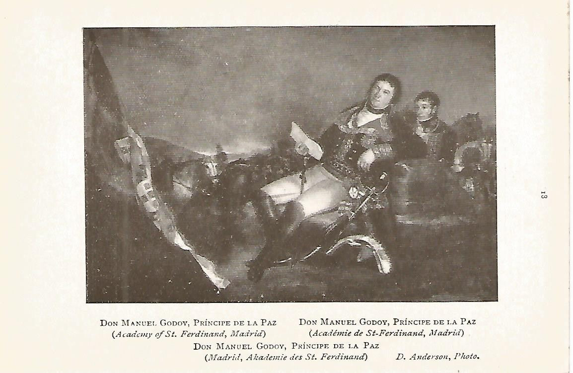 Lamina 683: GOYA. Don Manuel Godoy Principe de la Paz
