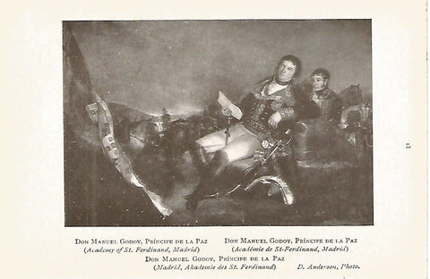 Lamina 683: GOYA. Don Manuel Godoy Principe de la Paz