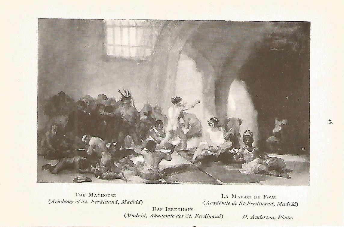 Lamina 697: GOYA. La casa de locos