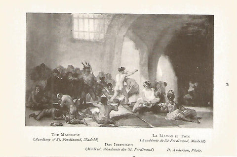 Lamina 697: GOYA. La casa de locos