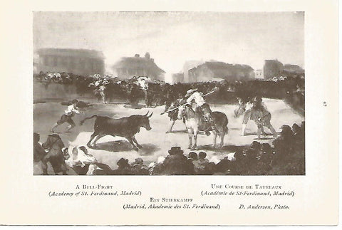 Lamina 698: GOYA. Corrida de toros
