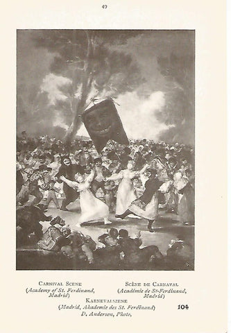 Lamina 699: GOYA. Carnaval