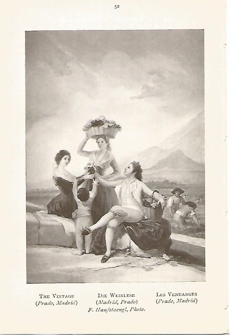 Lamina 700: GOYA. La vendimia
