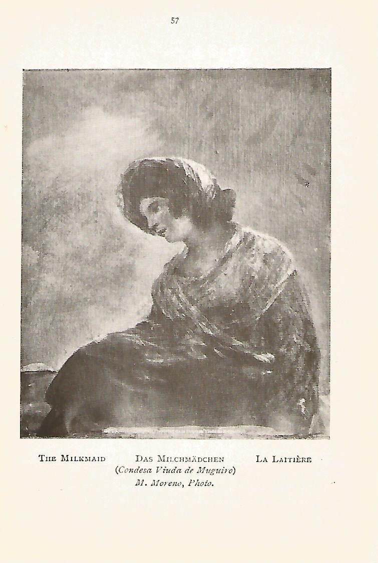 Lamina 703: GOYA. La lechera