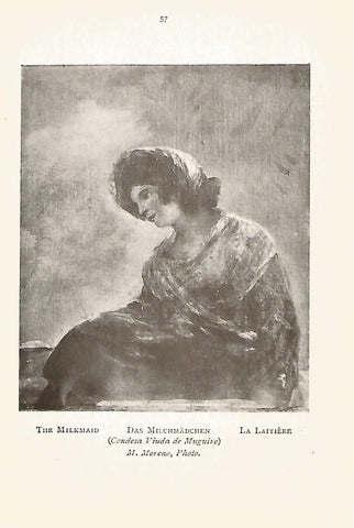Lamina 703: GOYA. La lechera
