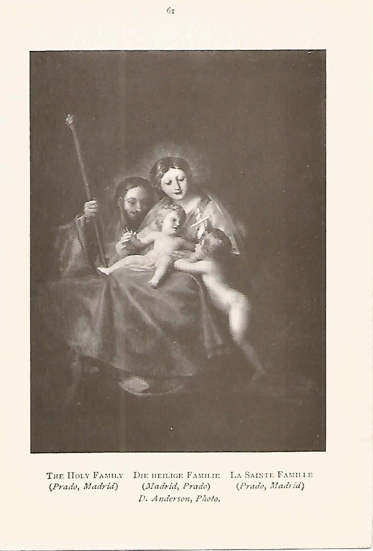 Lamina 705: GOYA. La Sagrada Familia