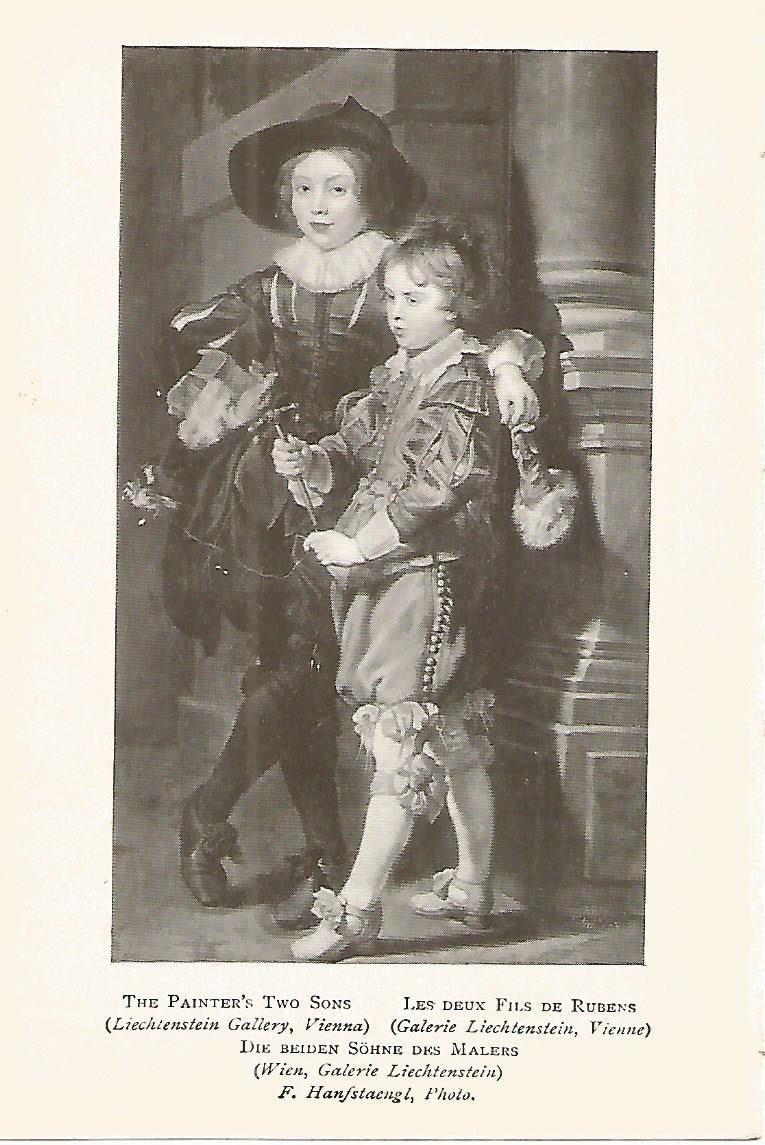 Lamina 712: RUBENS. Los dos hijos del autor