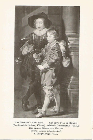 Lamina 712: RUBENS. Los dos hijos del autor
