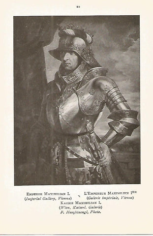 Lamina 716: RUBENS. El emperador Maximiliano I