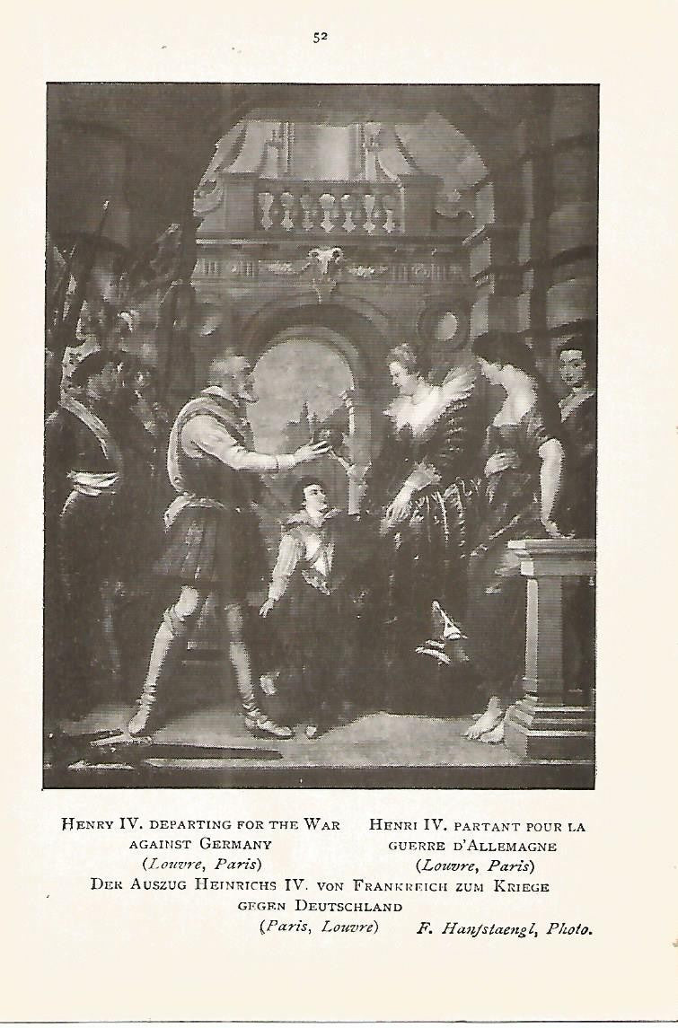 Lamina 732: RUBENS. Enrique IV partiendo a la guerra