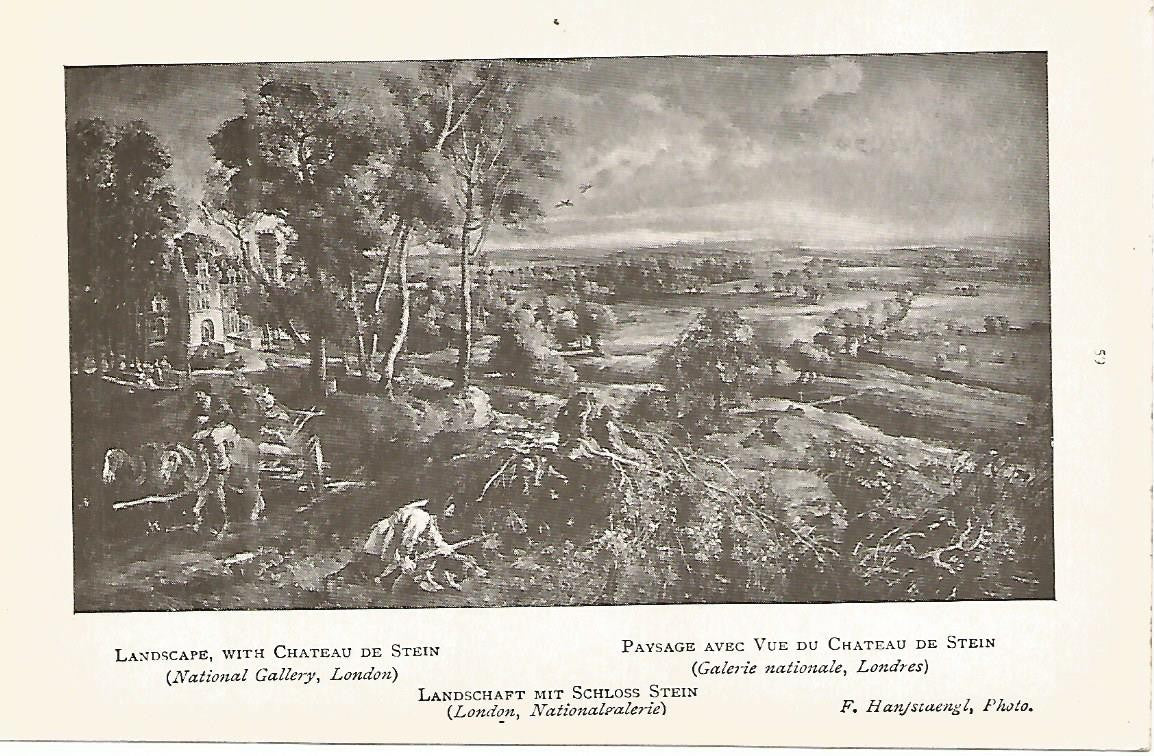 Lamina 736: RUBENS. Paisaje con el castillo de Stein