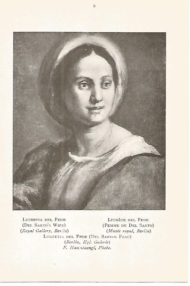 Lamina 741:ANDREA DE SARTO. Lucrecia del Fede