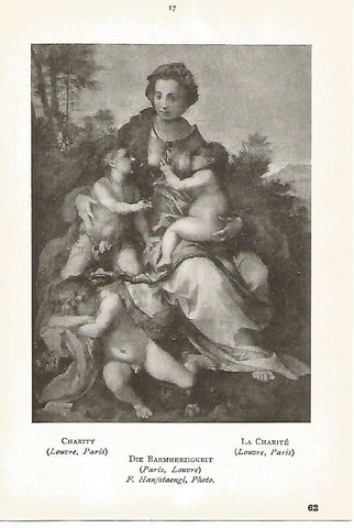 Lamina 745:ANDREA DE SARTO. La Caridad