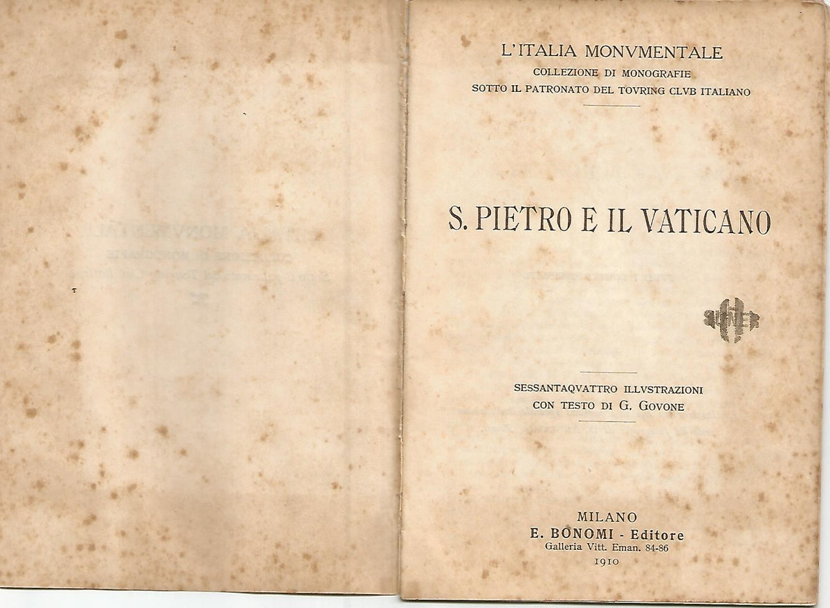 Lamina 769: VATICANO. Libro explicativo (lenguas francesa e italiana)