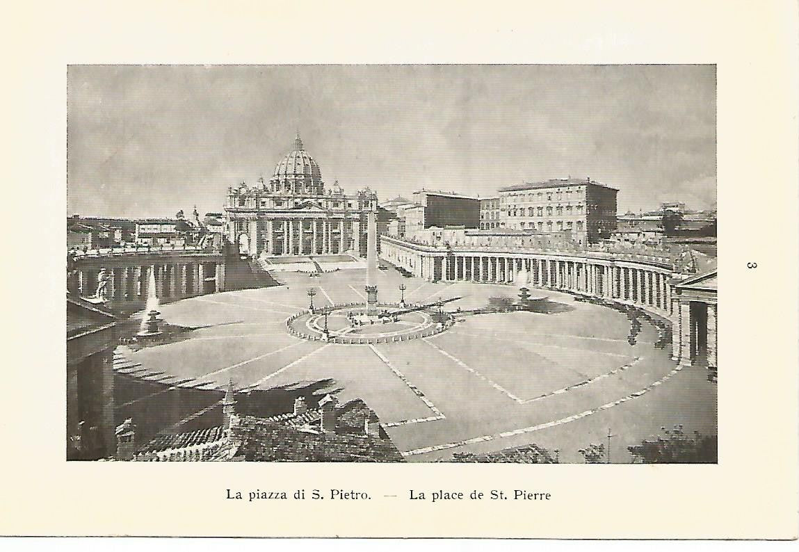 Lamina 771: VATICANO. Plaza de San Pedro