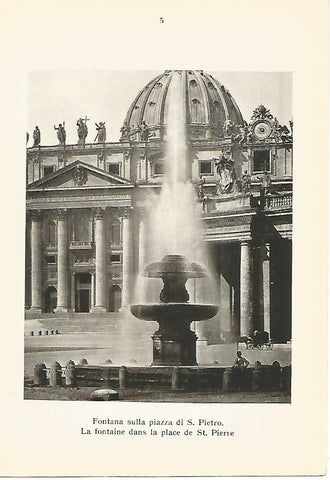 Lamina 772: VATICANO. Fuente de la plaza San Pedro