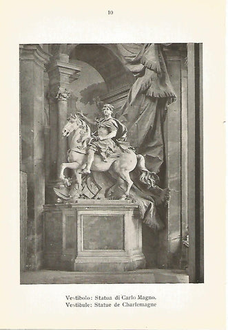 Lamina 774: VATICANO. Estatua de Carlomagno del vestibulo