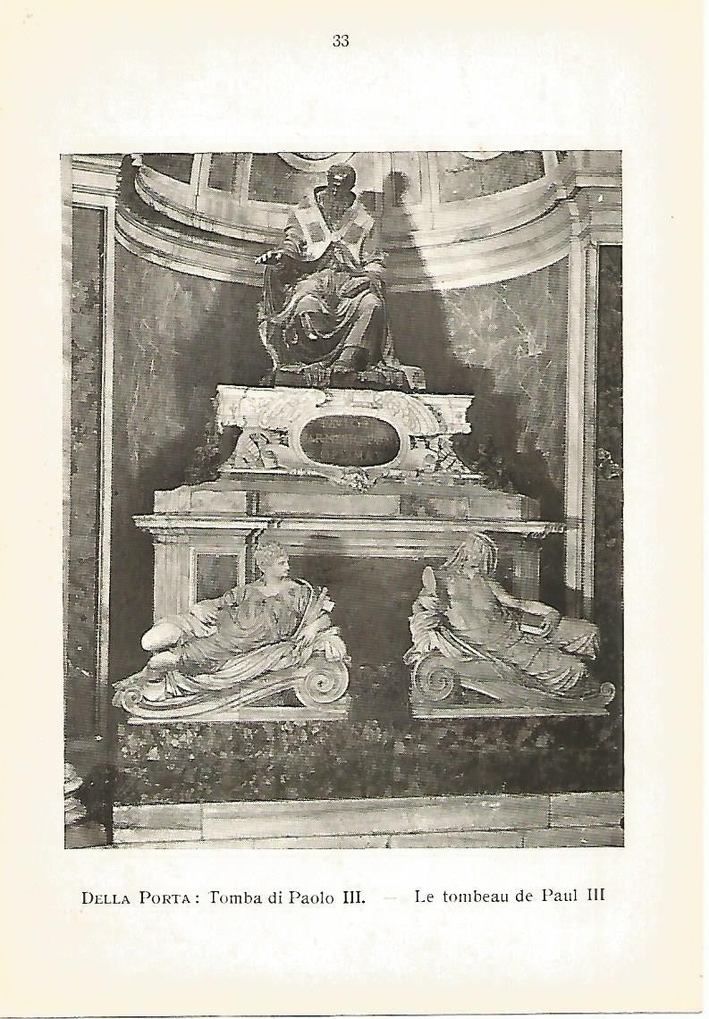 Lamina 786: VATICANO. Tumba de Pablo III