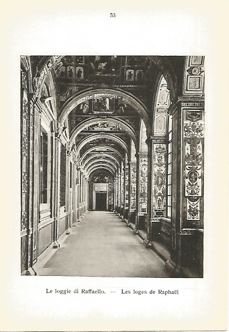 Lamina 796: VATICANO. Pinturas de Rafael