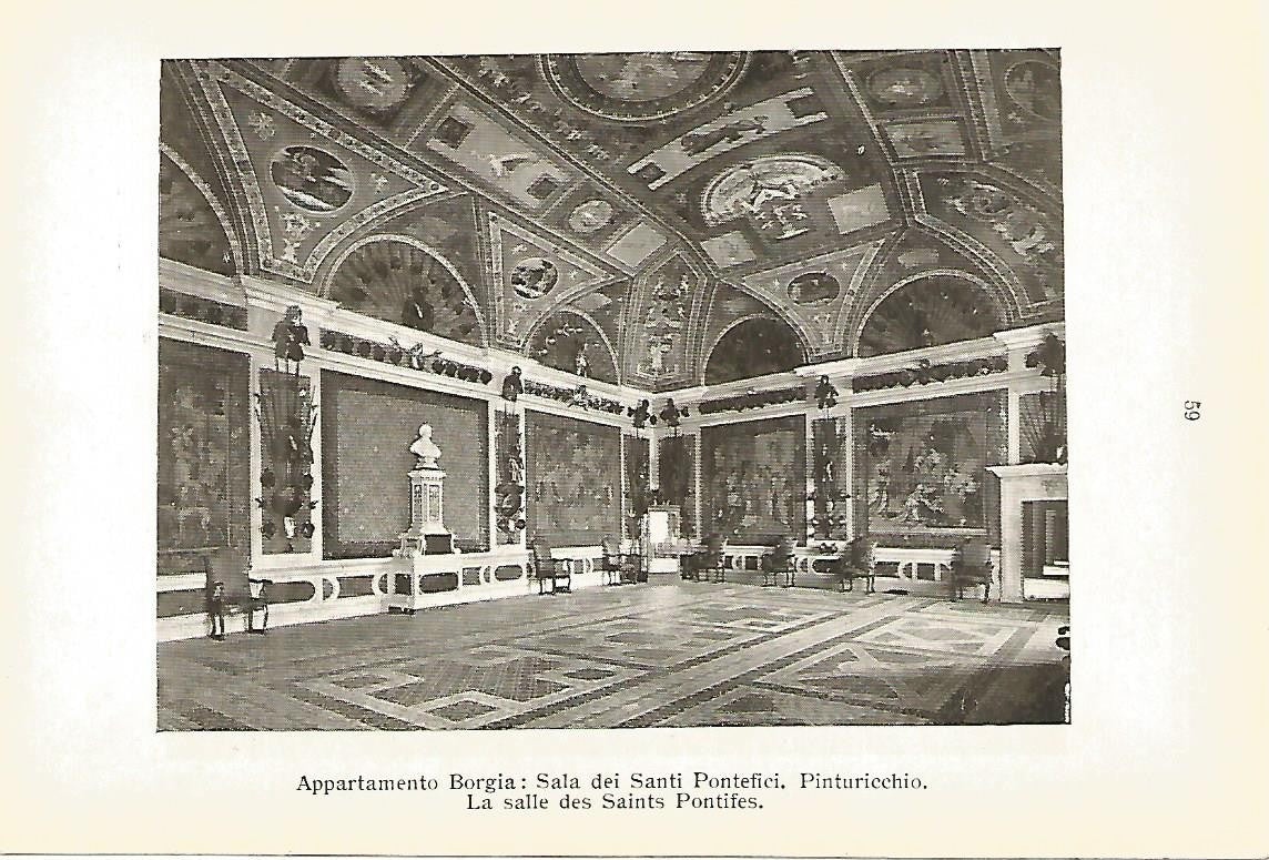 Lamina 799: VATICANO. Apartamento Borgia Sala de los Santos Profetas