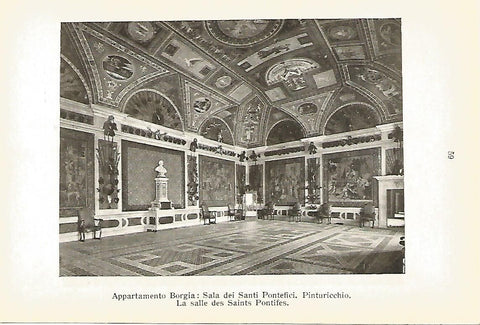 Lamina 799: VATICANO. Apartamento Borgia Sala de los Santos Profetas