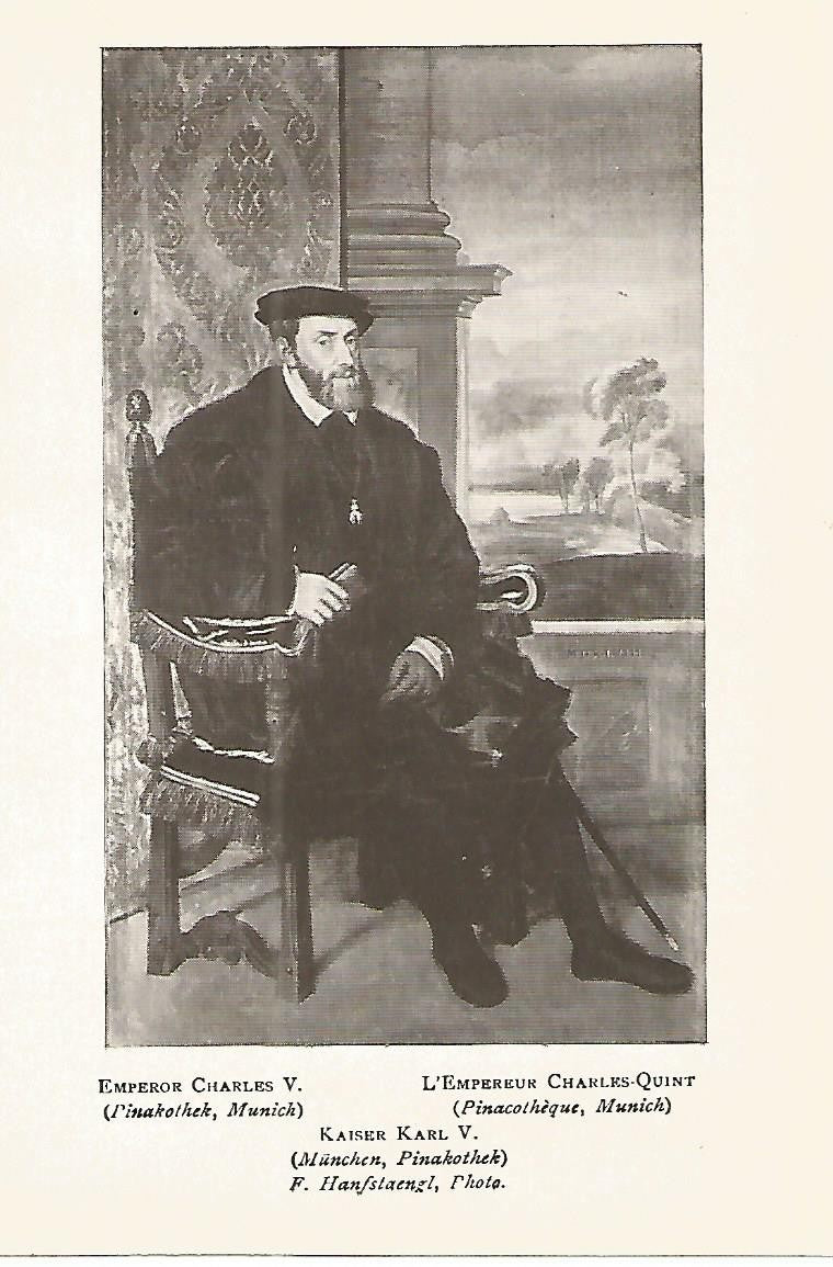 Lamina 805: TIZIANO. El emperador Carlos V