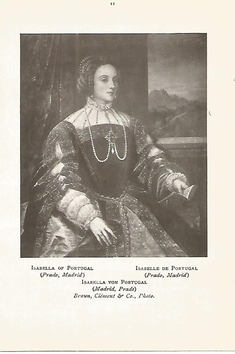 Lamina 806: TIZIANO. Isabel de Portugal