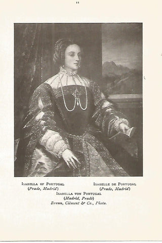 Lamina 806: TIZIANO. Isabel de Portugal