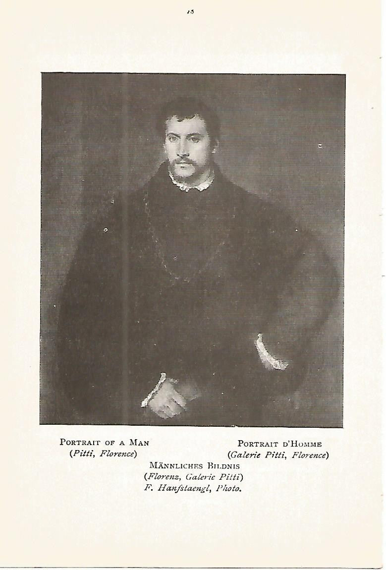 Lamina 814: TIZIANO. Retrato de un hombre