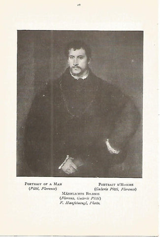 Lamina 814: TIZIANO. Retrato de un hombre