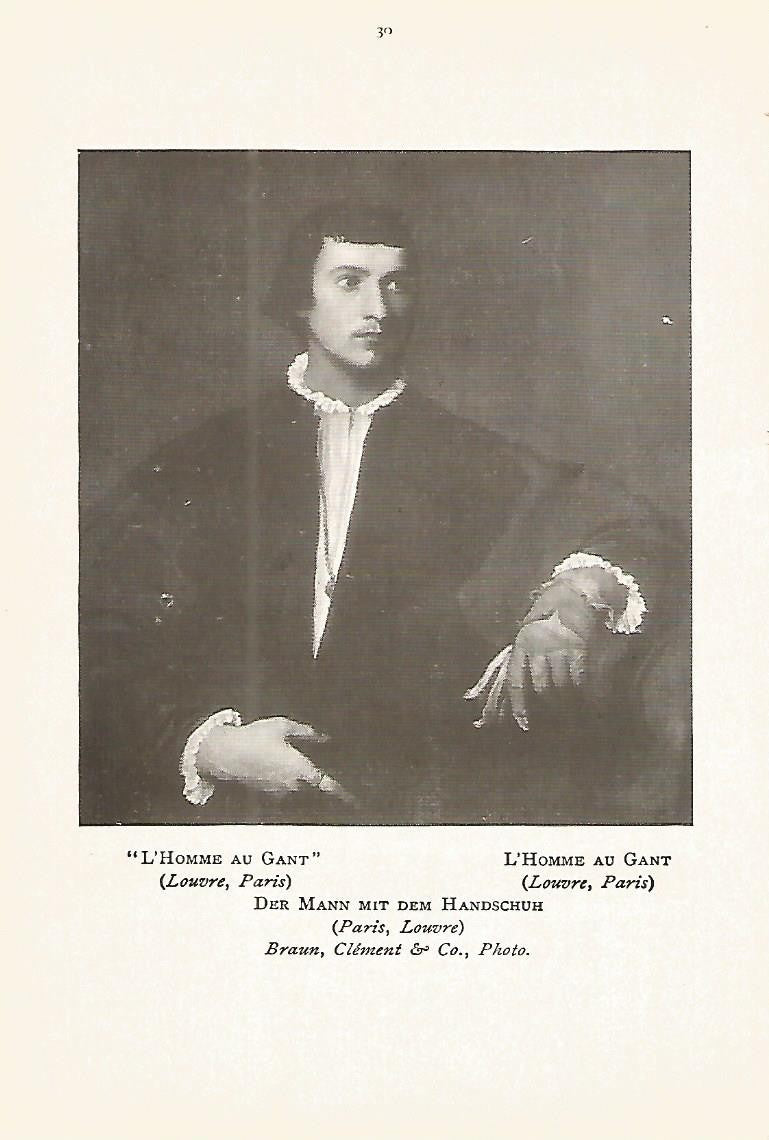 Lamina 815: TIZIANO. El hombre del guante