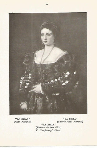 Lamina 816: TIZIANO. La Bella