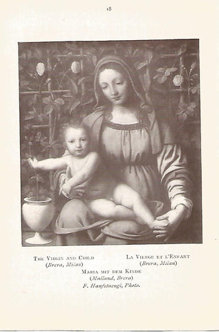 Lamina 839: LUINI. La Virgen y el Niño