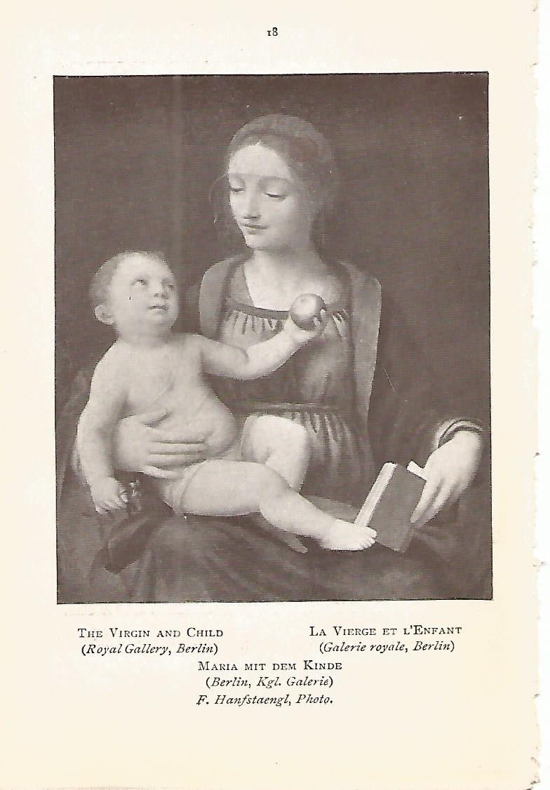 Lamina 840: LUINI. La Virgen y el Niño