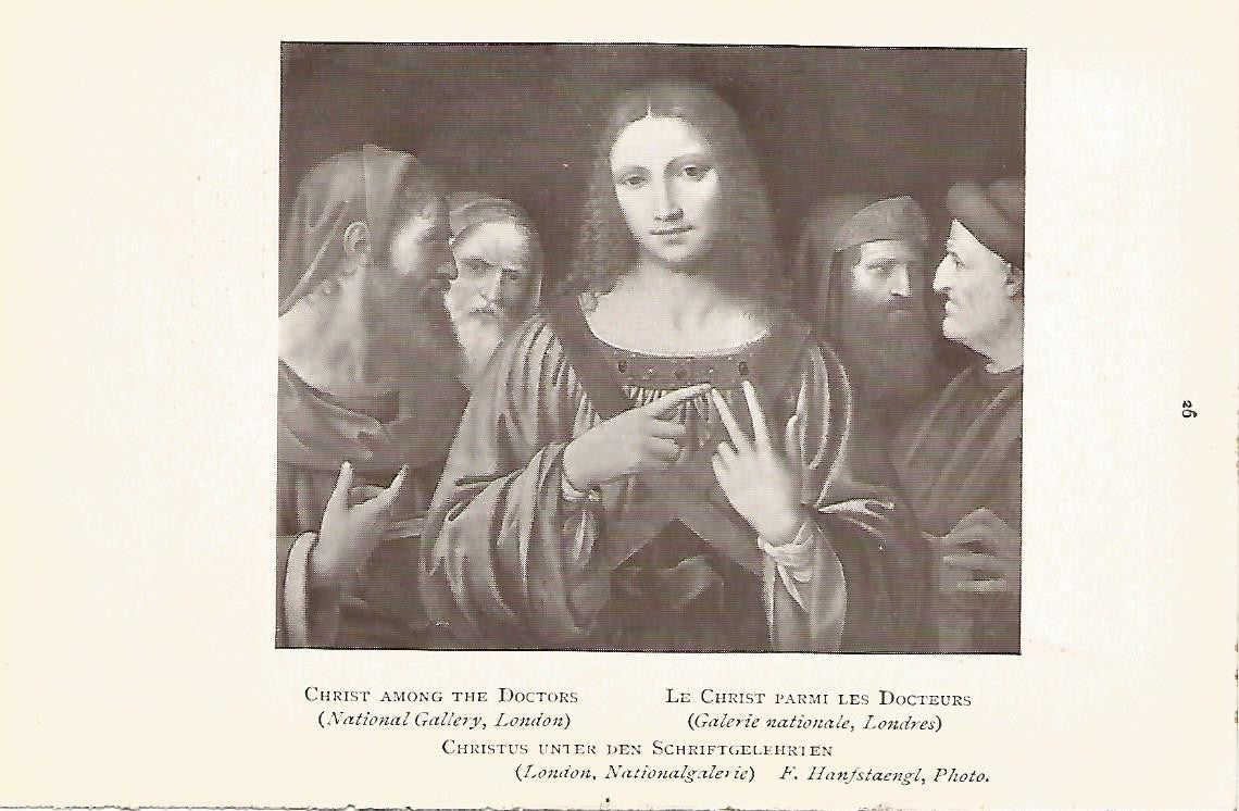 Lamina 844: LUINI. Cristo ante los doctores