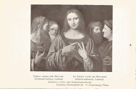 Lamina 844: LUINI. Cristo ante los doctores