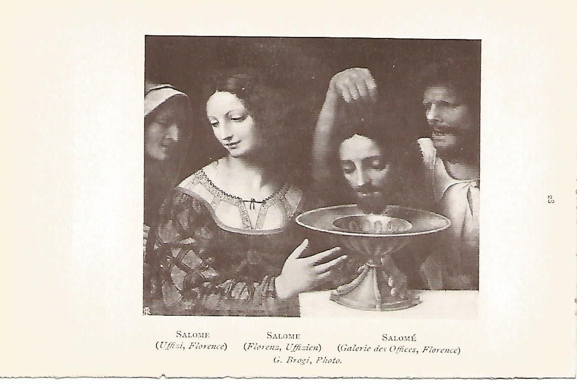 Lamina 845: LUINI. Salome