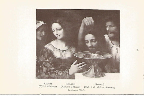 Lamina 845: LUINI. Salome