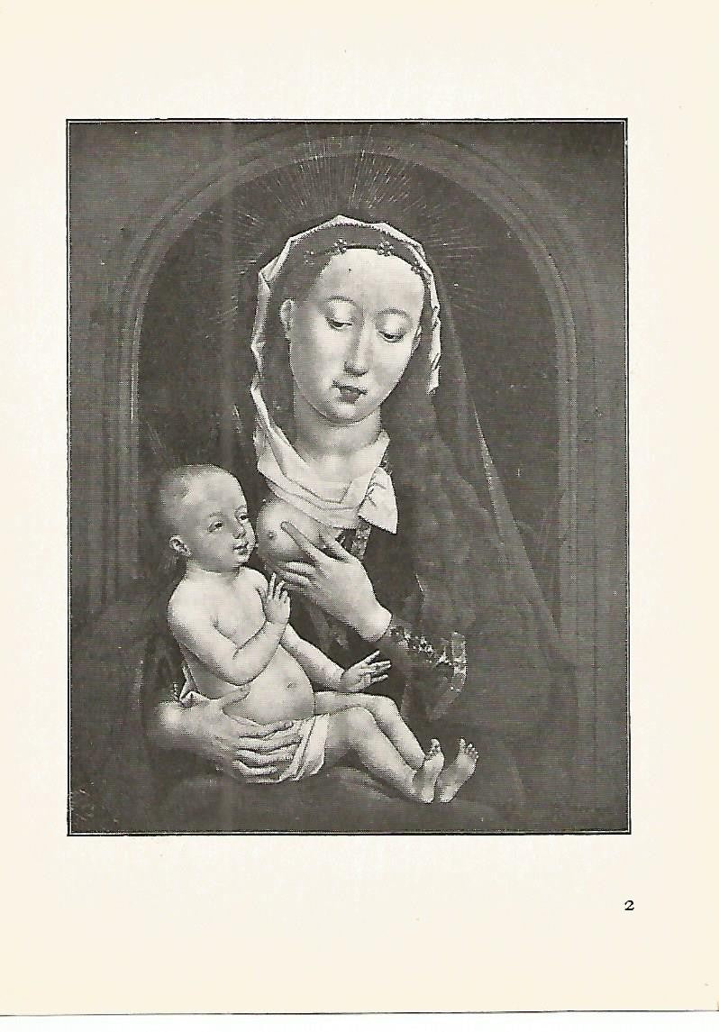 Lamina 873: WEYMEN. La Virgen y el Niño