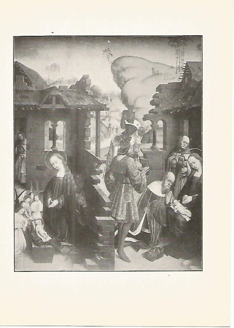 Lamina 876: WEYMEN. La Adoracion de los Magos