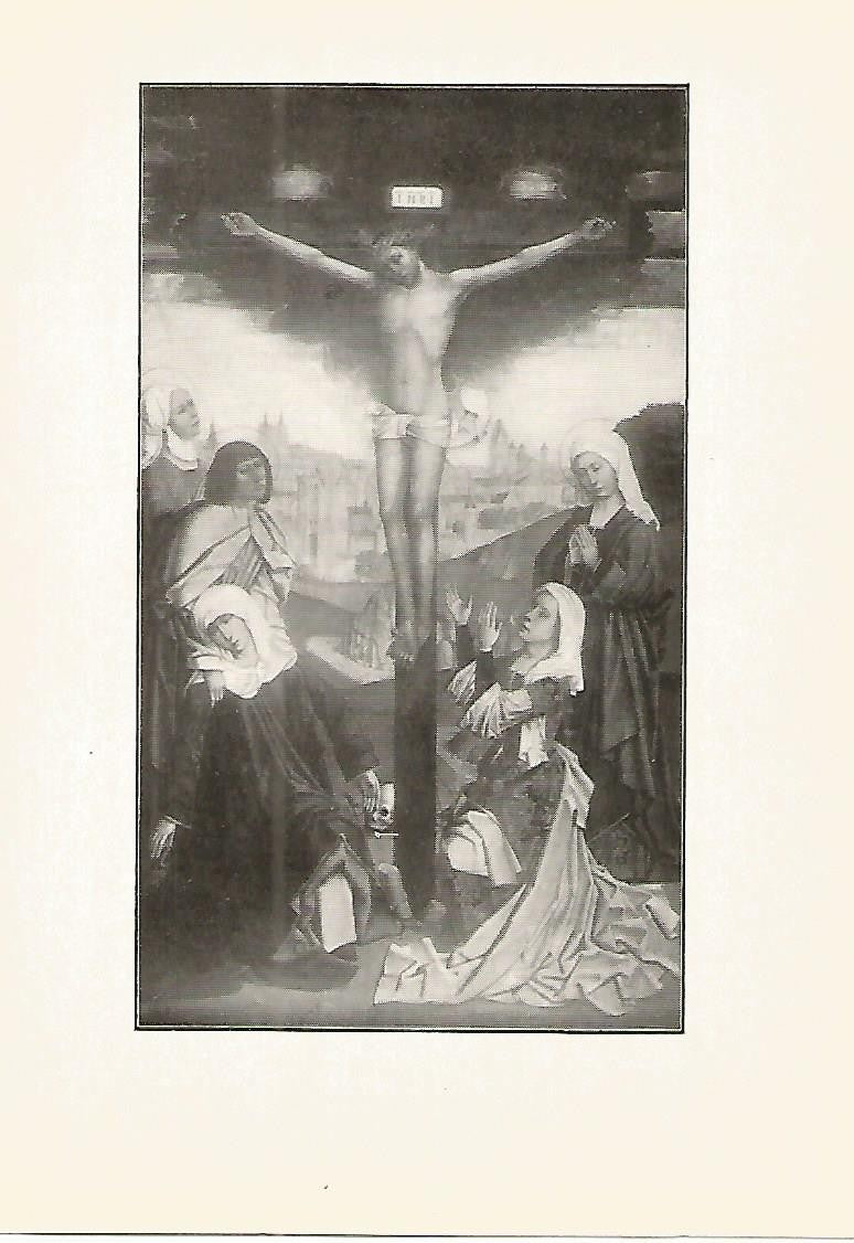 Lamina 880: WEYMEN. Cristo crucificado
