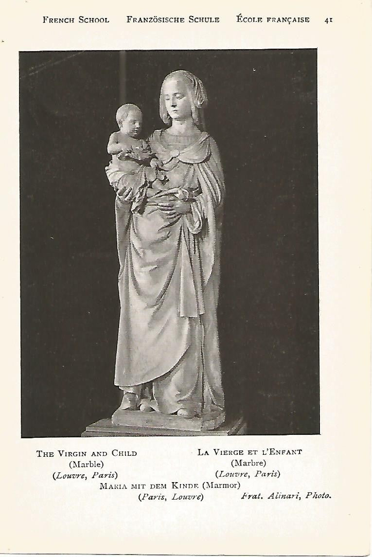 Lamina 916: ESCUELA FRANCESA. LaVirgen y el Niño