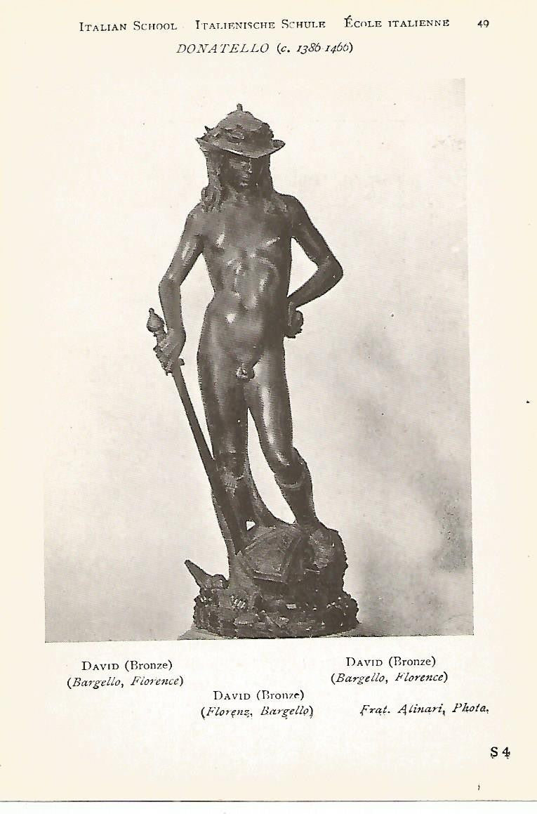 Lamina 920: DONATELLO. David
