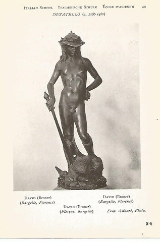 Lamina 920: DONATELLO. David