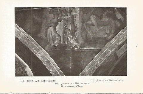 Lamina 935: MIGUEL ANGEL. Judit y Holofernes